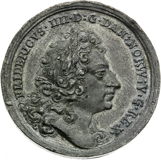 Medaile 1713 - avers