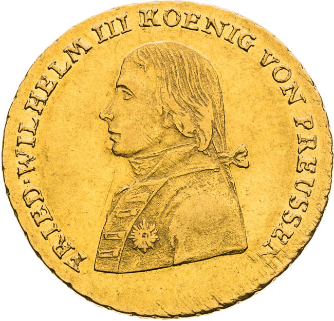 Friedrichs d'or 1798 - front