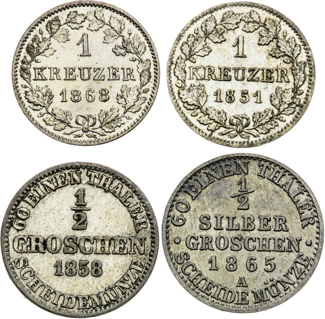 Kreutzer (4 pcs) - front