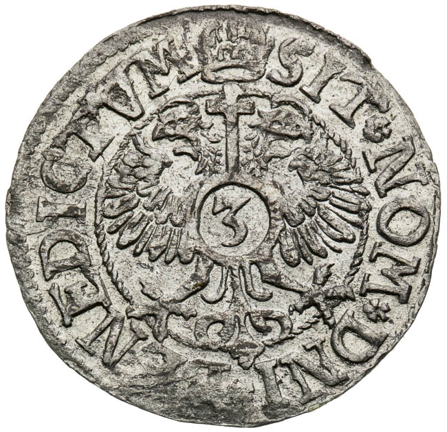 3 Kreutzer 1603 - back