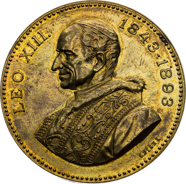 Medaile 1893 - avers