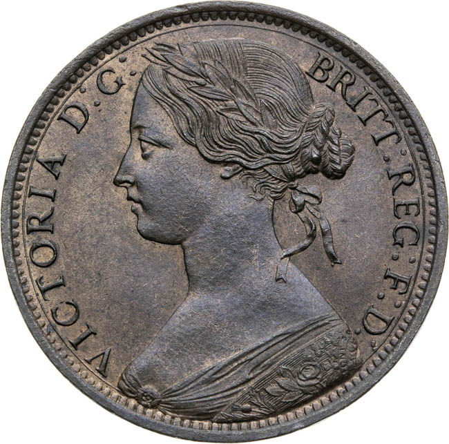 Penny 1862 - avers