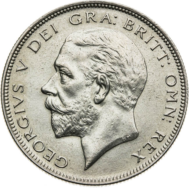 Half Crown 1936 - front