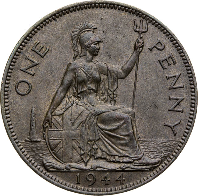 Penny 1944 - back