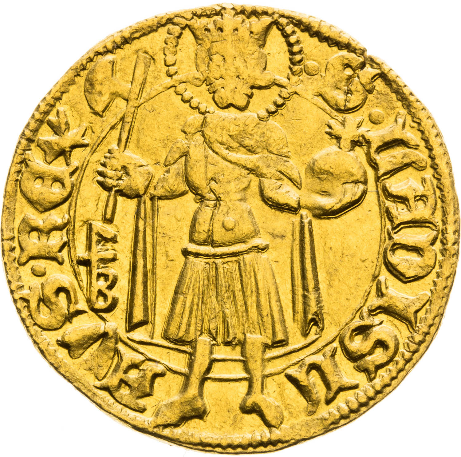 Goldgulden (1392-1396) - back