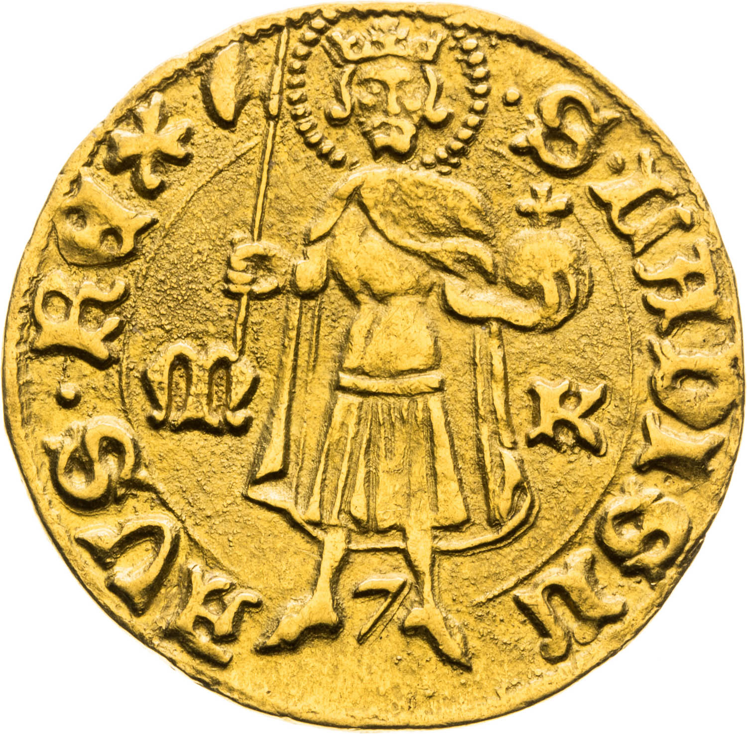 Goldgulden (1411-1419) - back