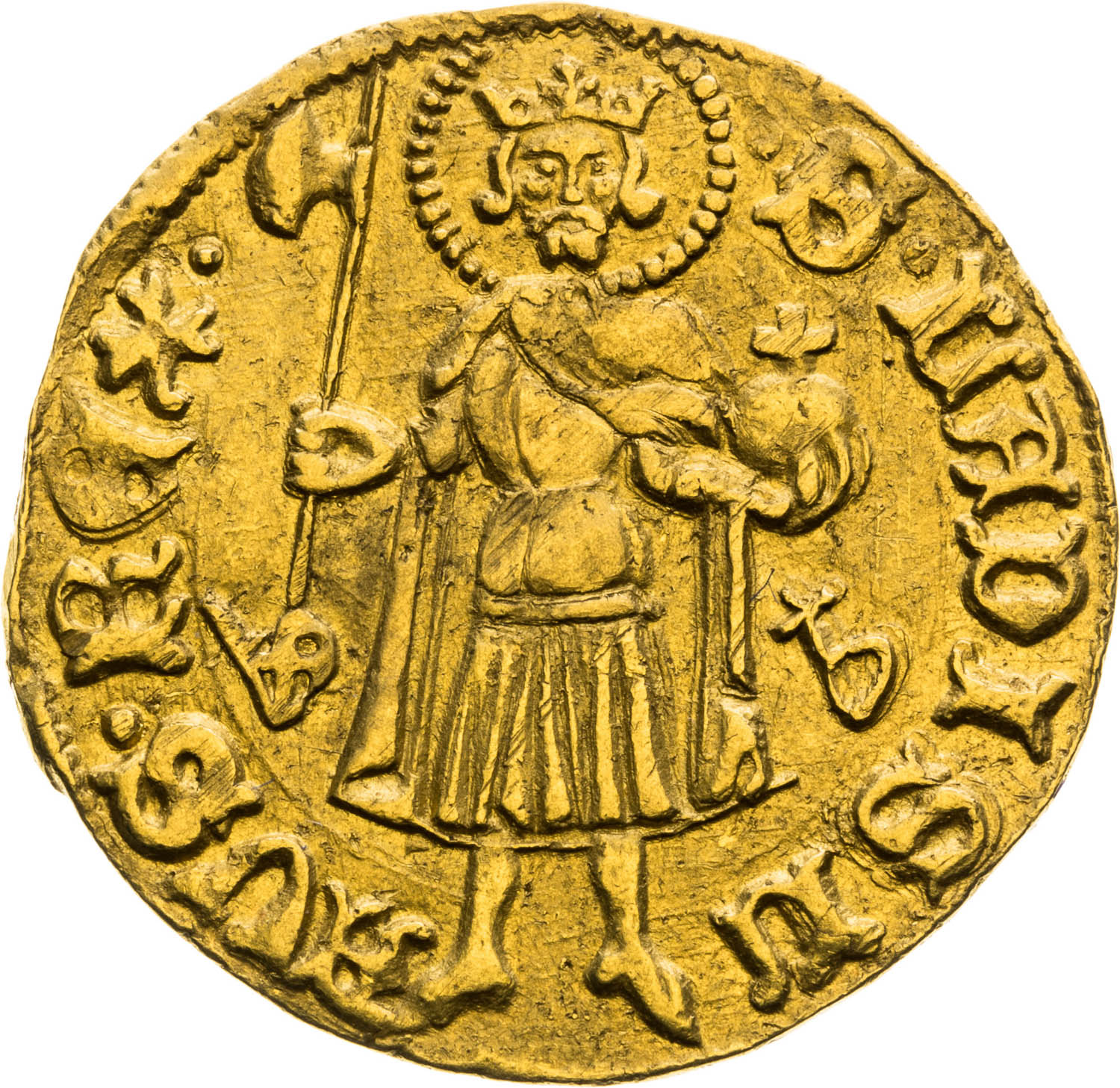 Goldgulden (1424) - back