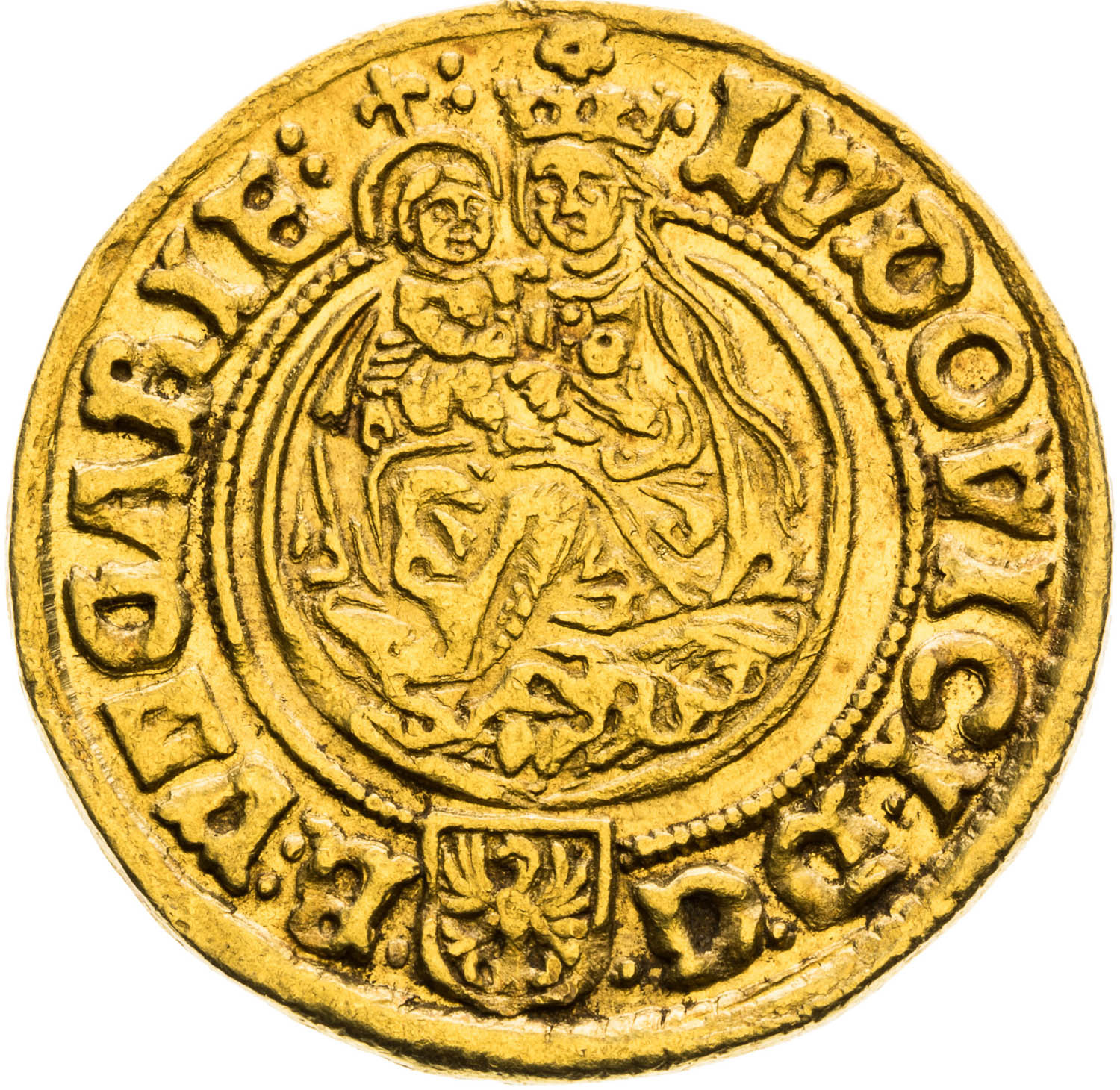 Goldgulden 1523 - front