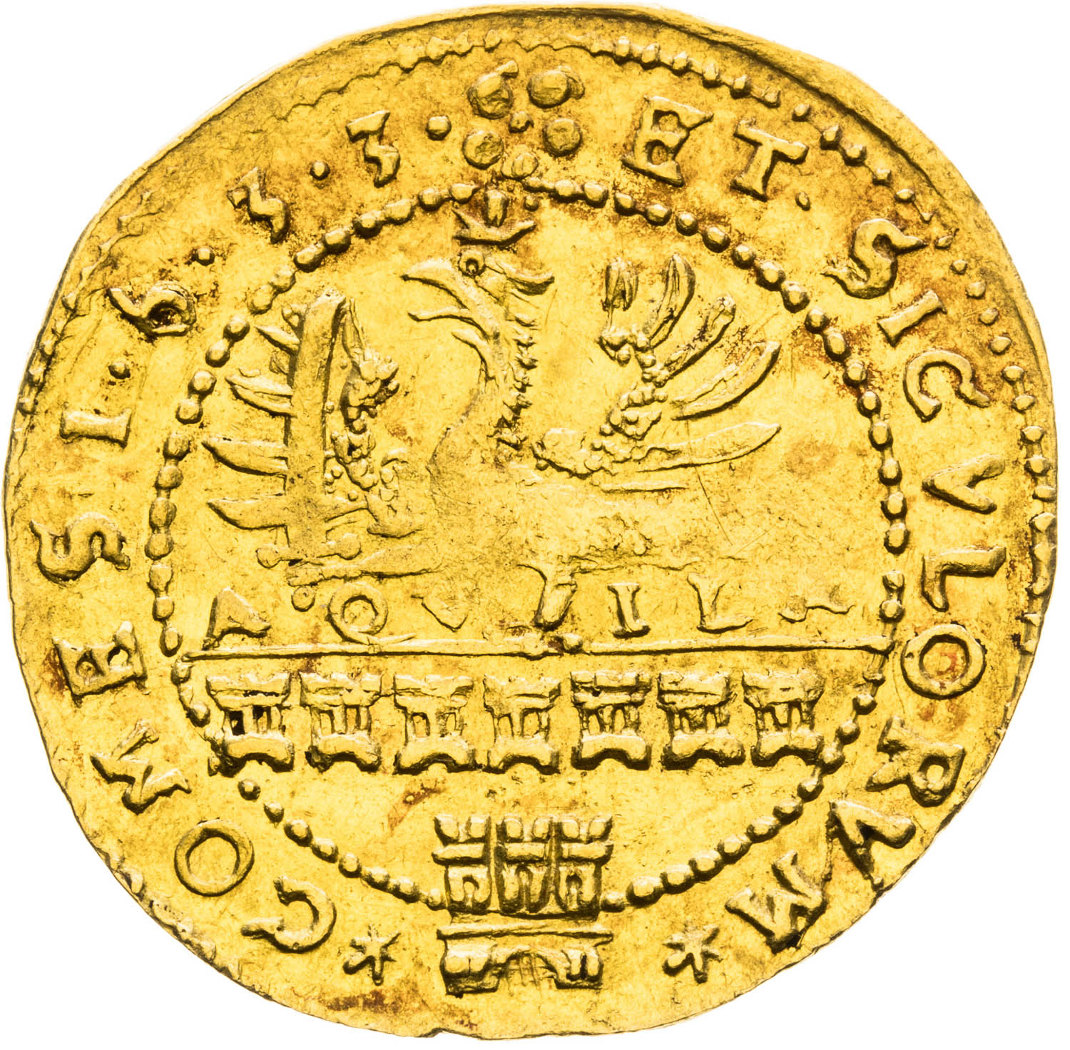 Ducat 1633 - back