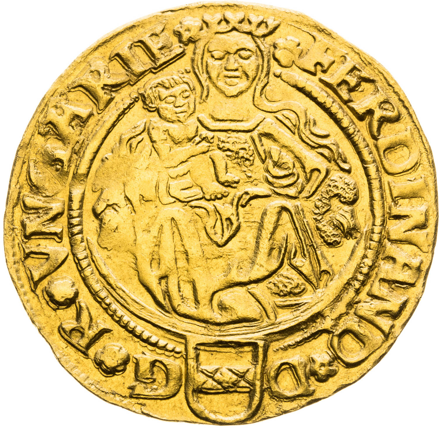 Dukát 1541 - averz