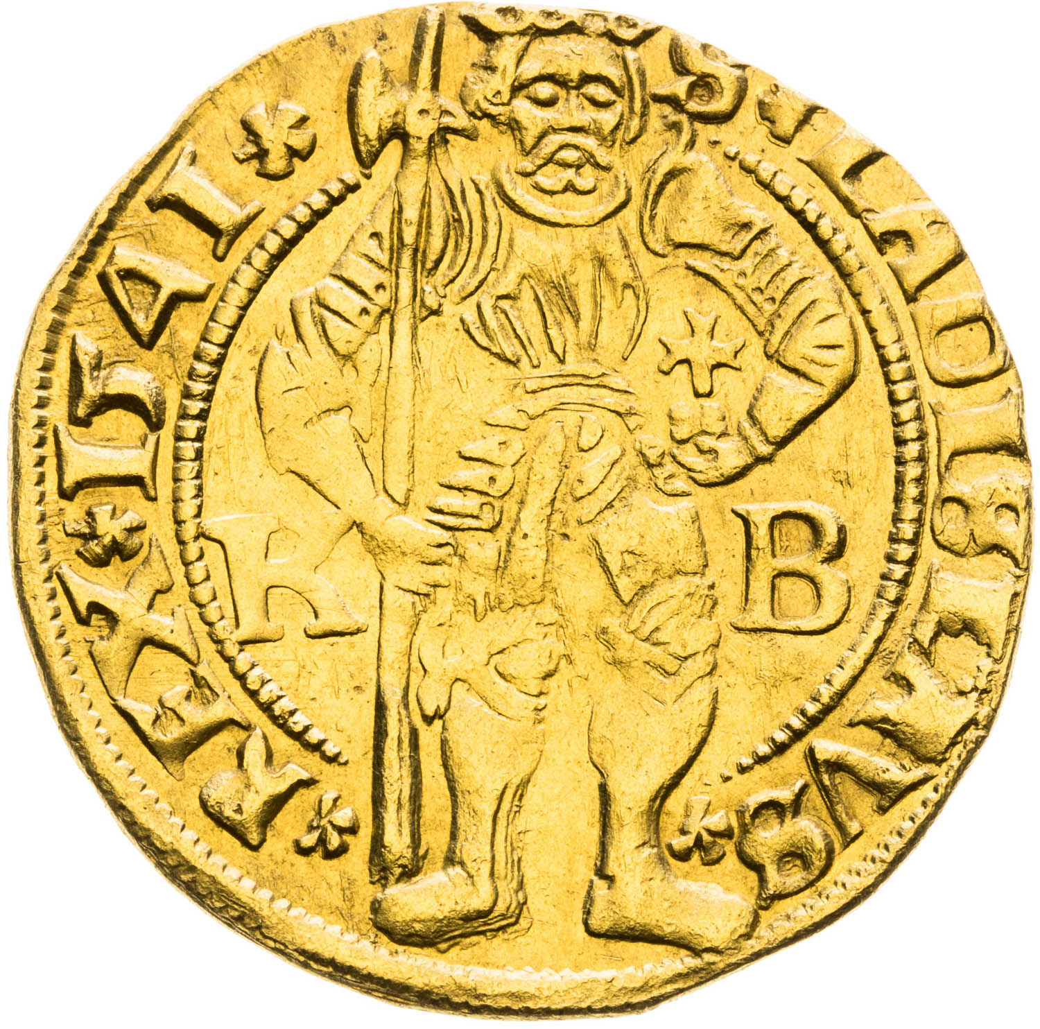Dukát 1541 - reverz