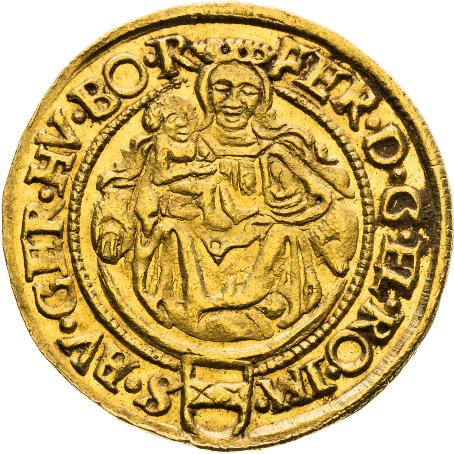 Dukát 1560 - averz
