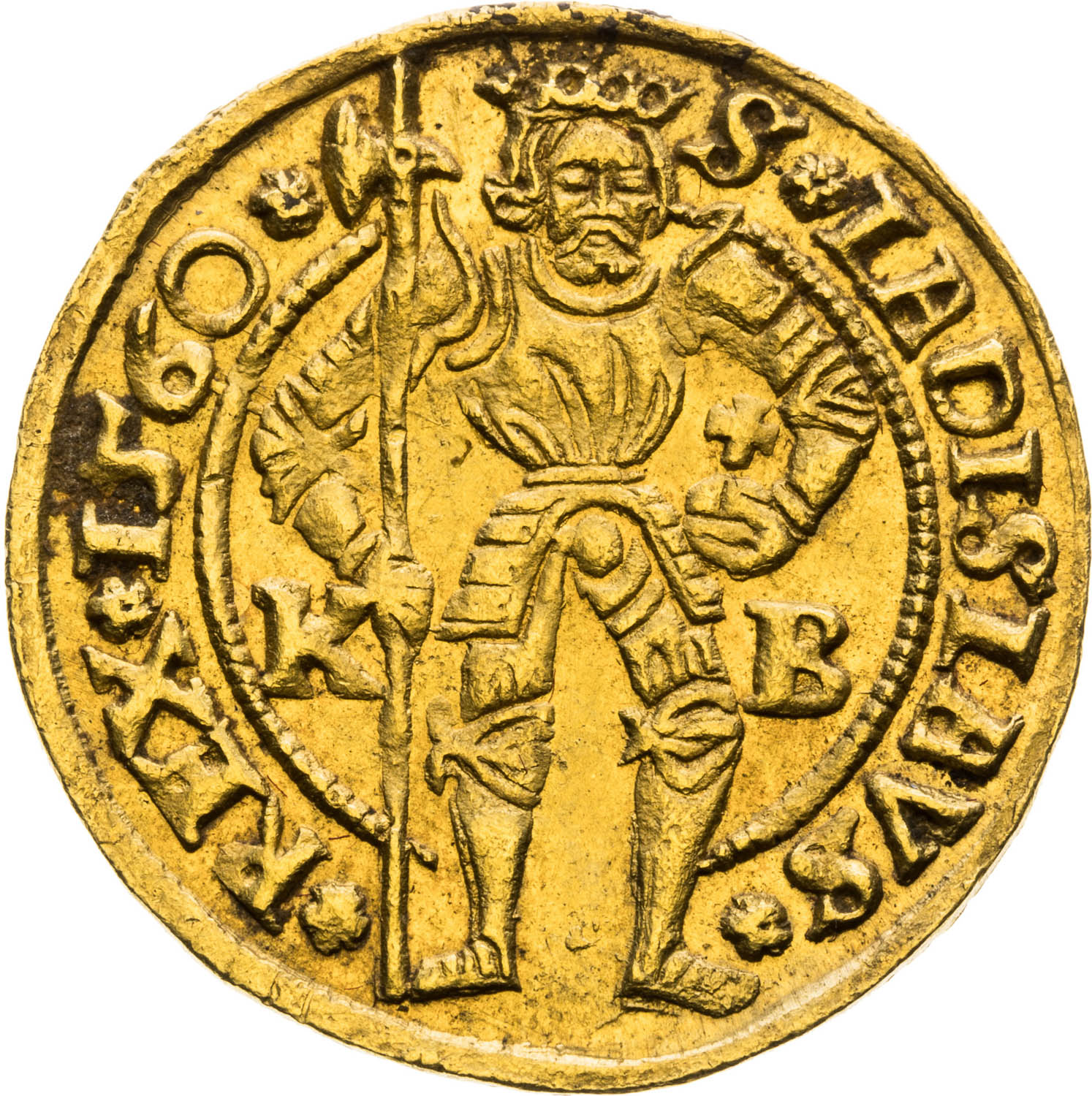 Dukát 1560 - reverz