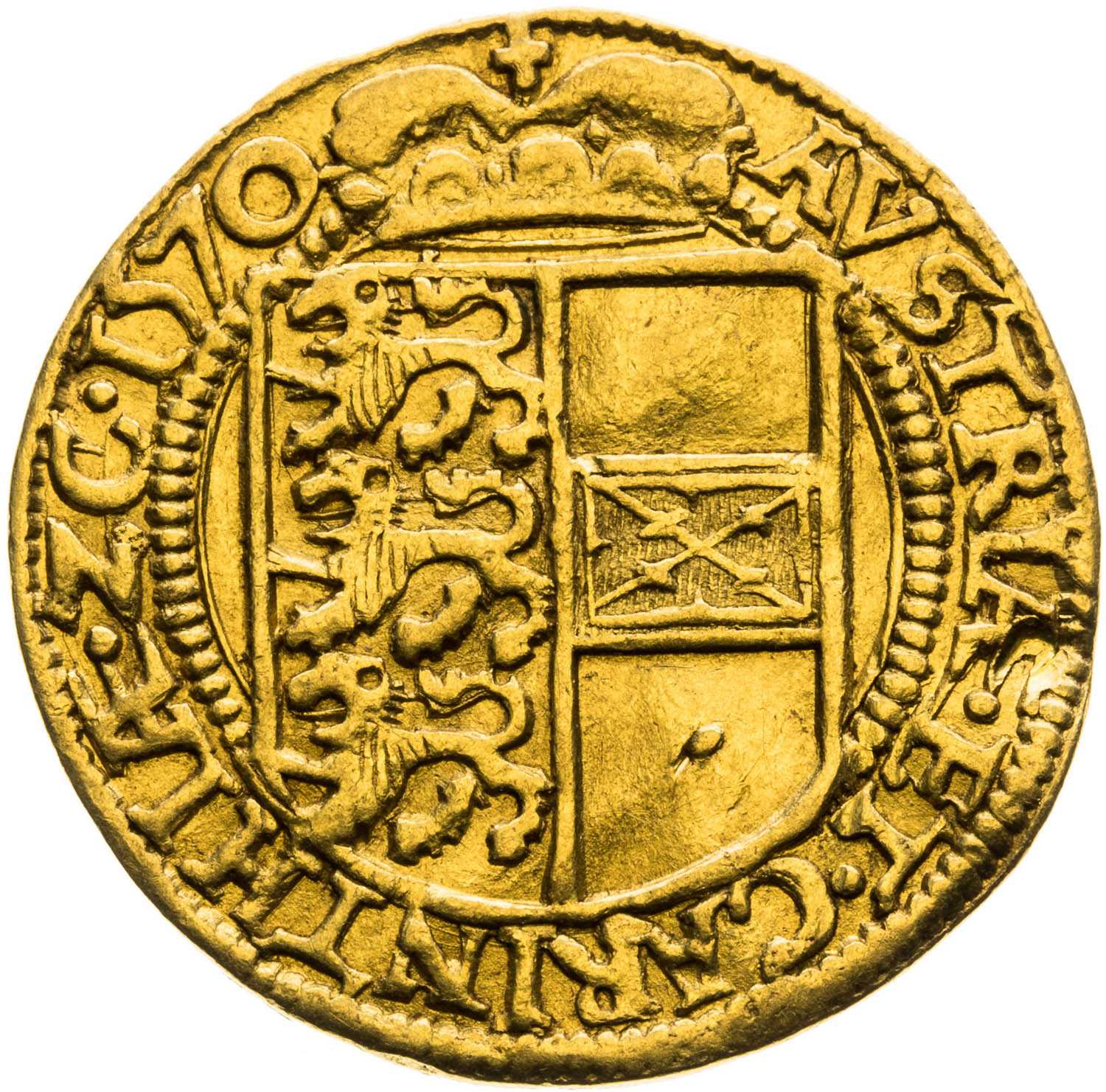 Ducat 1570 - back