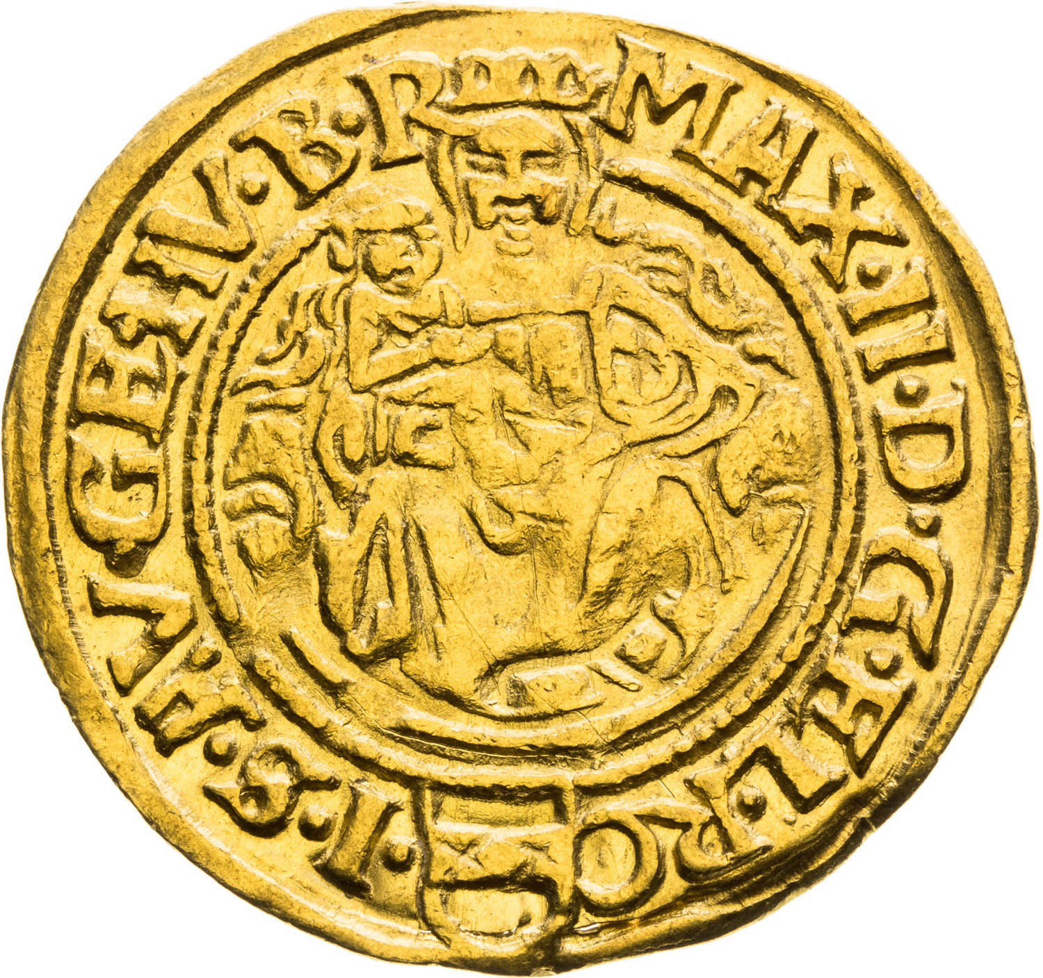 Dukát 1570 - averz