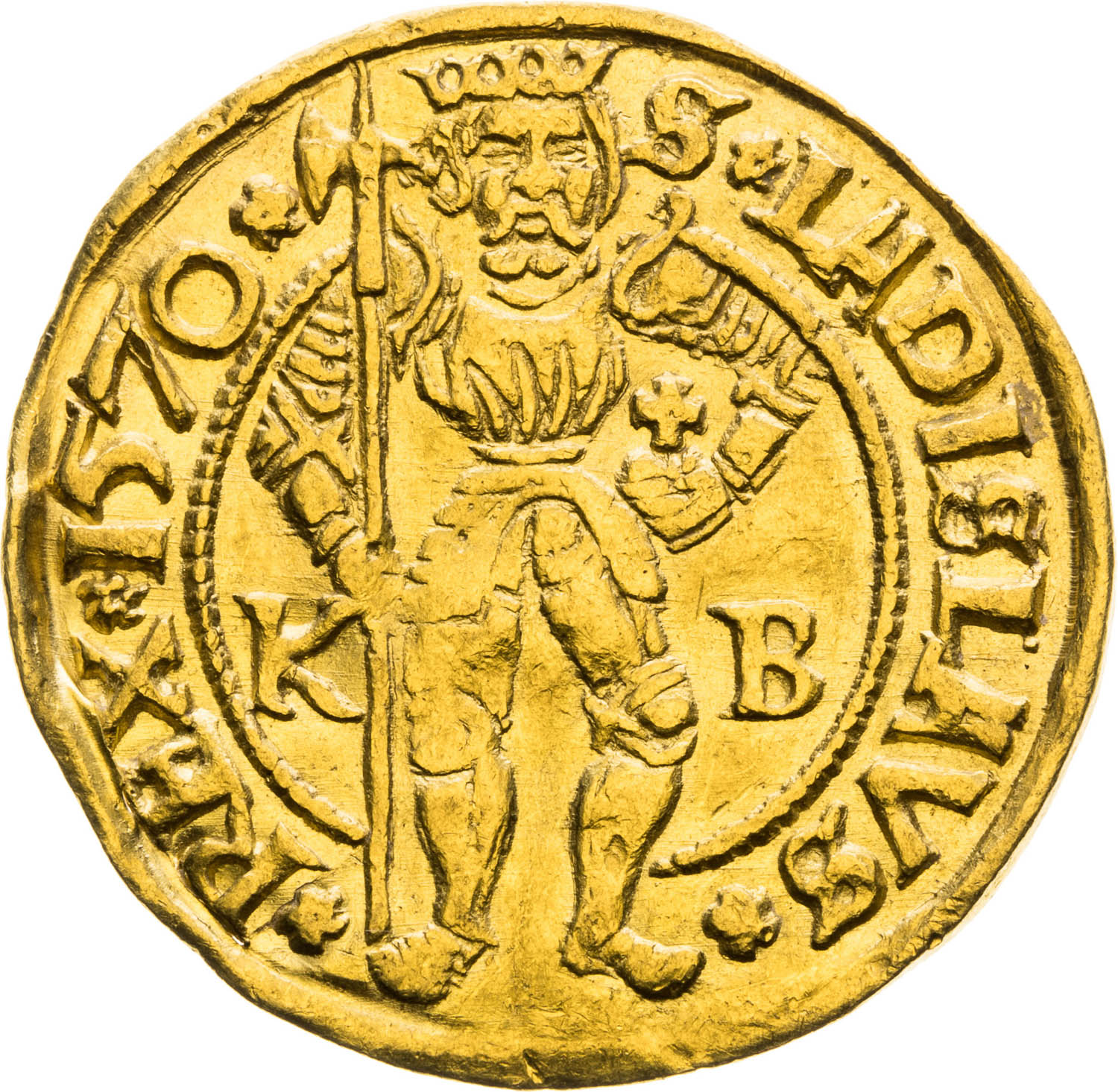 Dukát 1570 - reverz