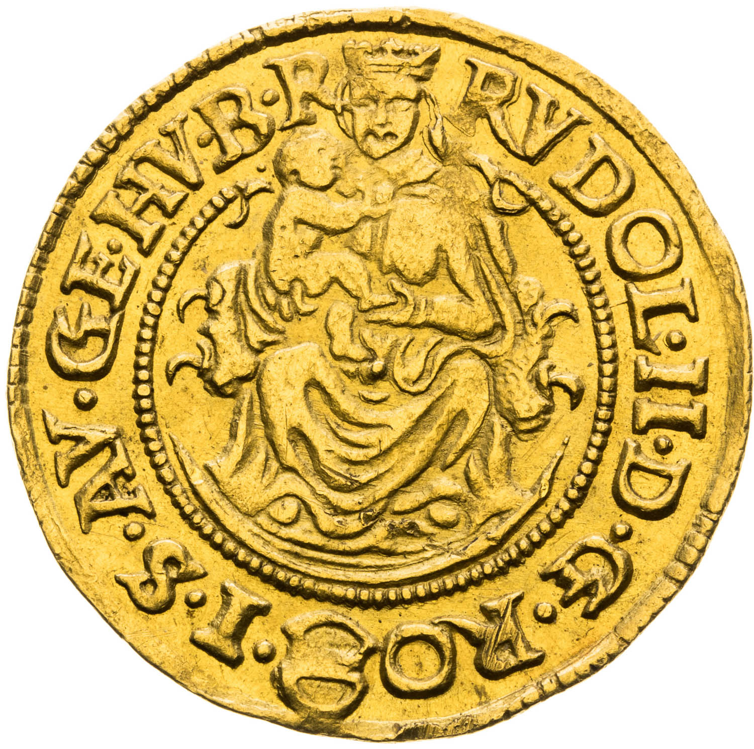 Ducat 1590 - front