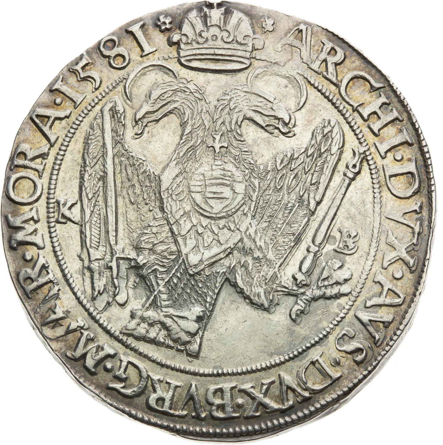 Thaler 1581 - back