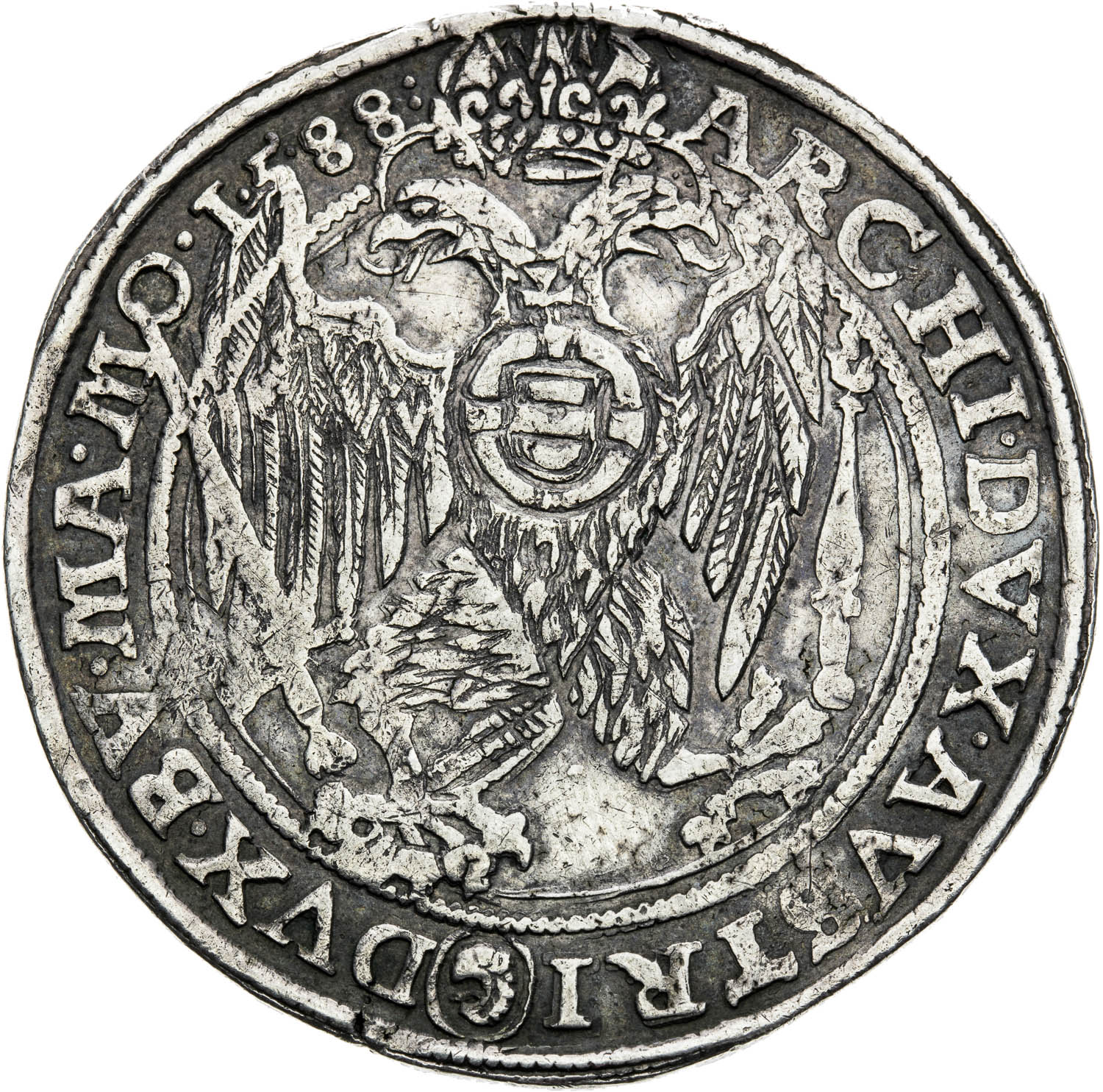 Thaler 1588 - back