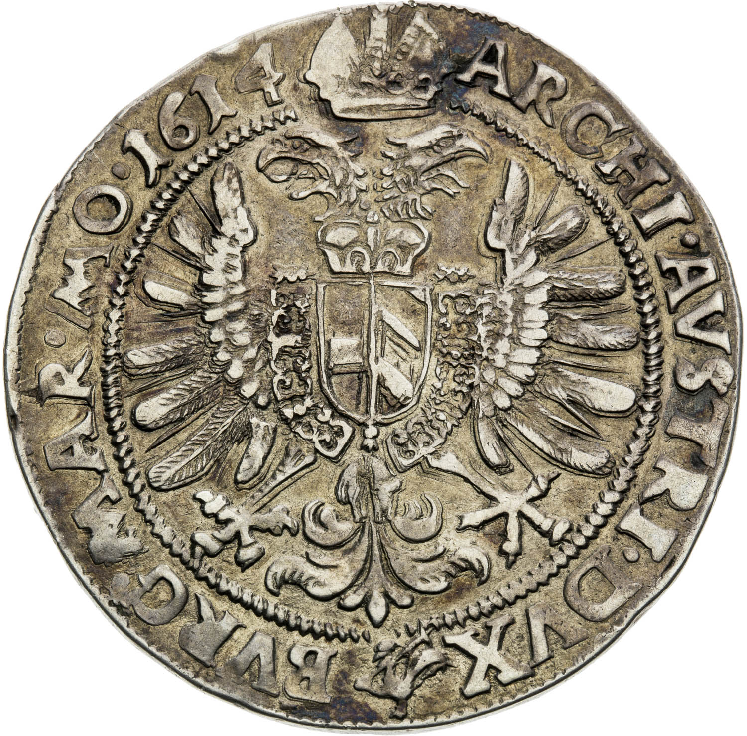 1/2 Thaler 1614 - back