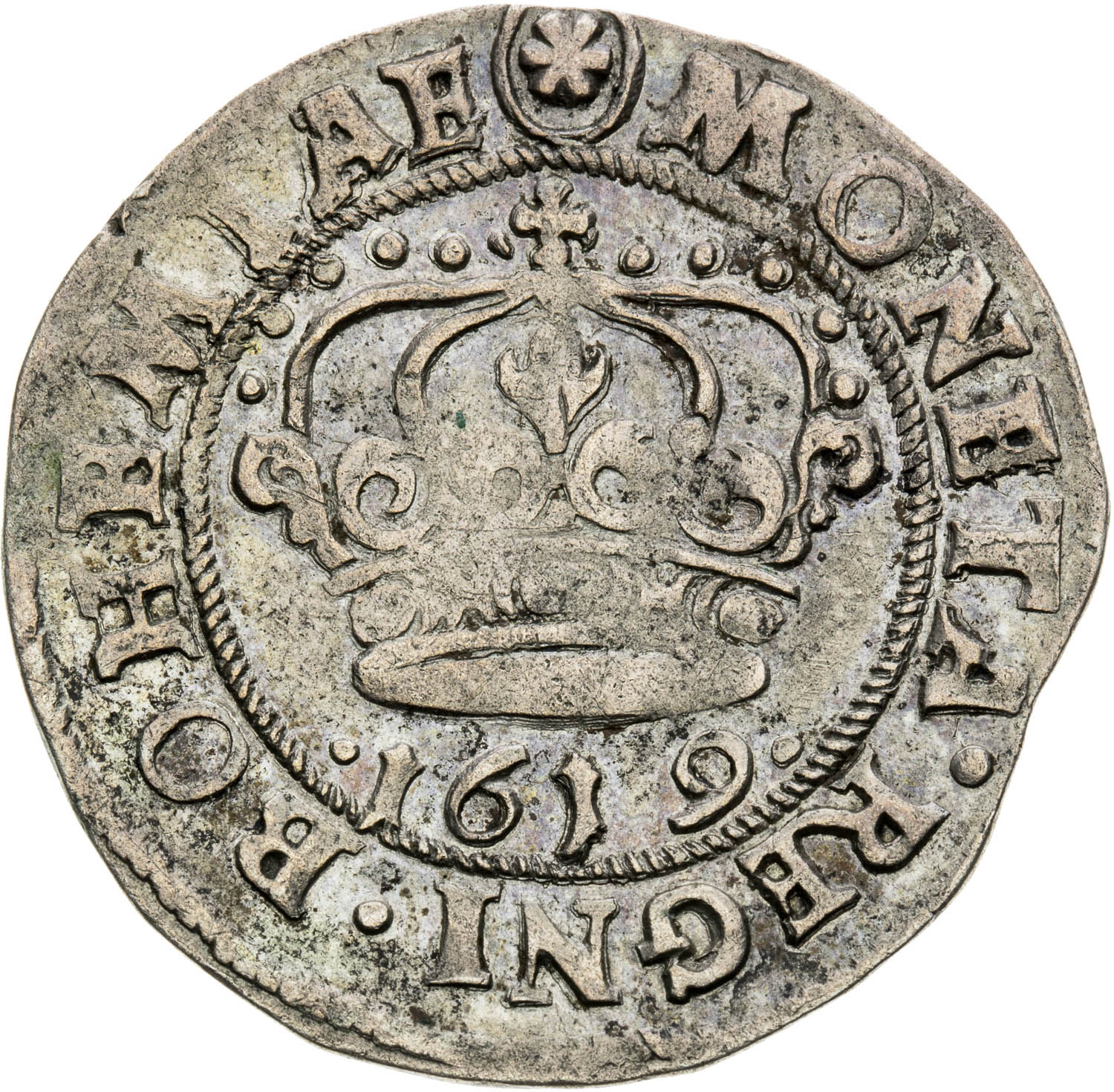 12 Kreutzer 1619 - front