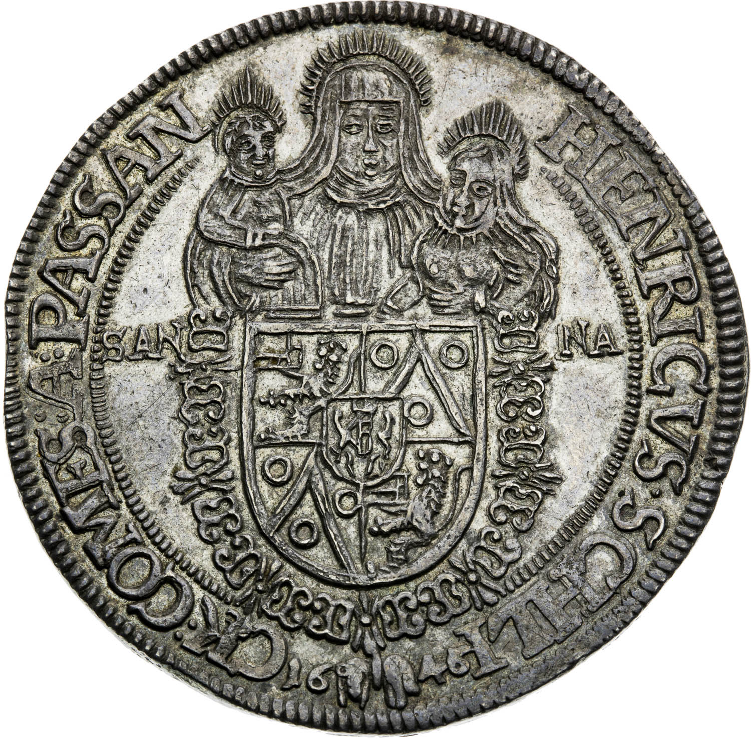 Thaler 1646 - front