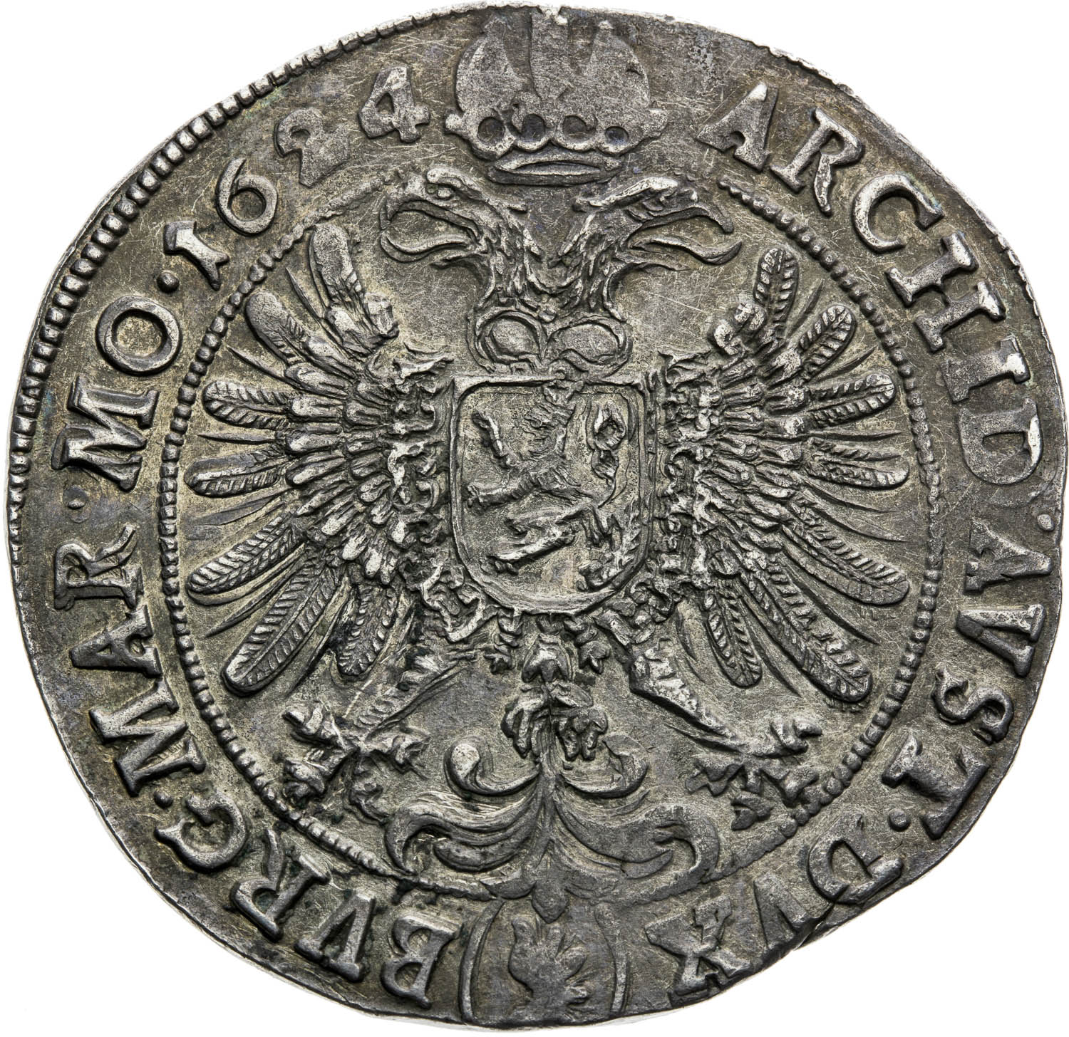 Thaler 1624 - back