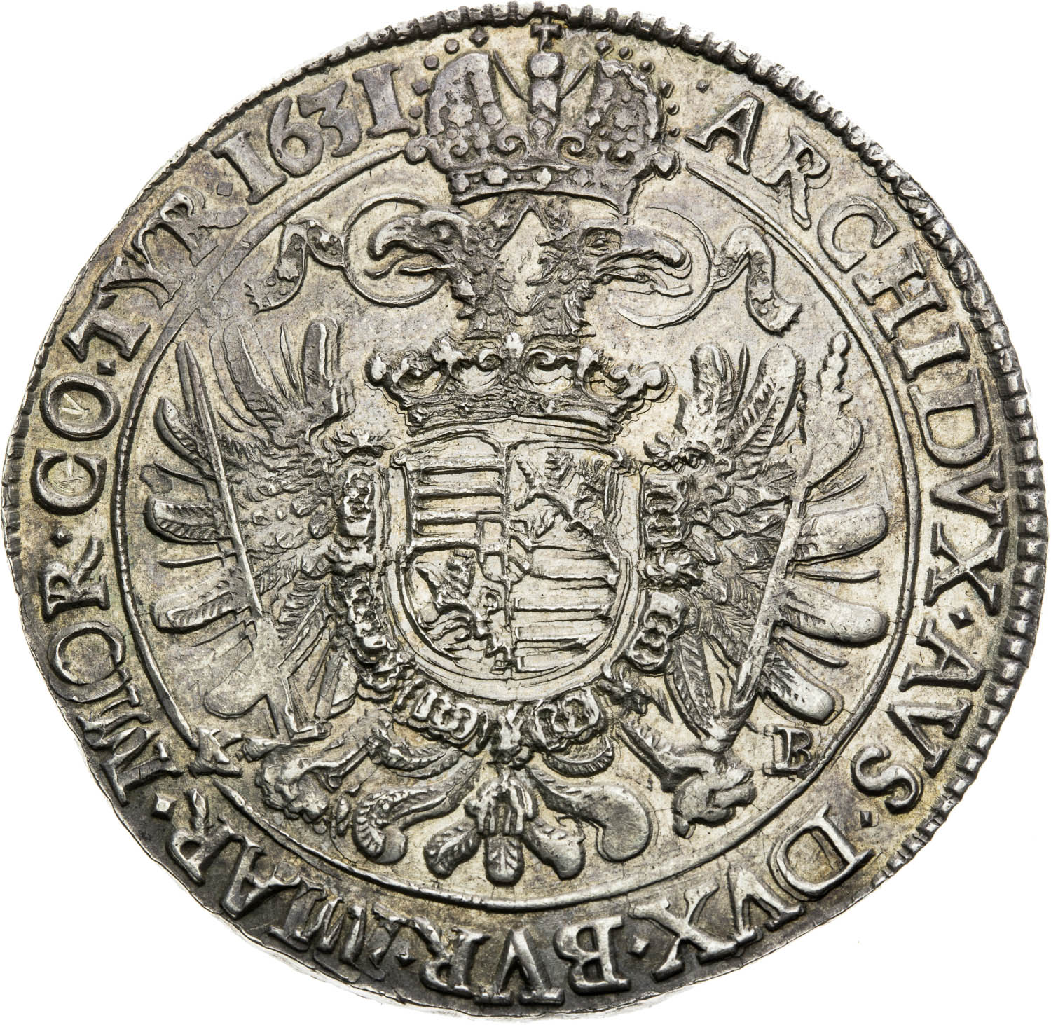 Thaler 1631 - back