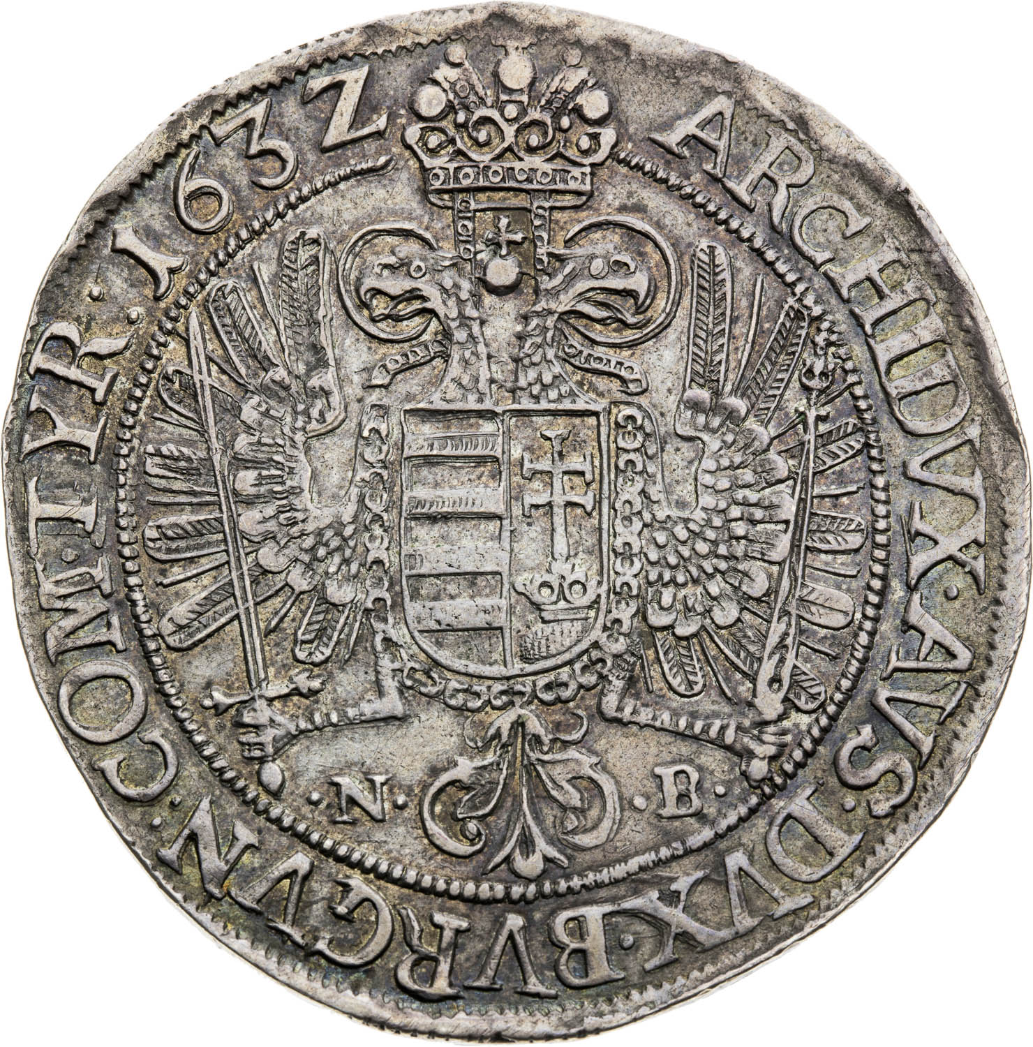 Thaler 1632 - back