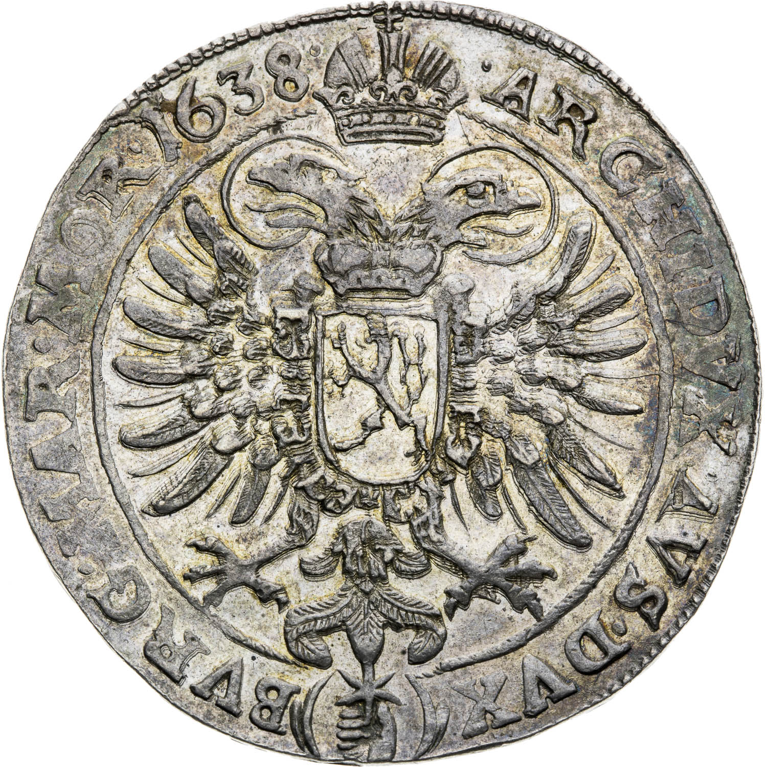Thaler 1638 - back