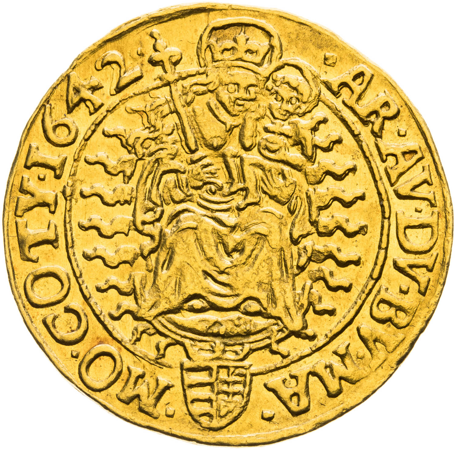 Ducat 1642 - back
