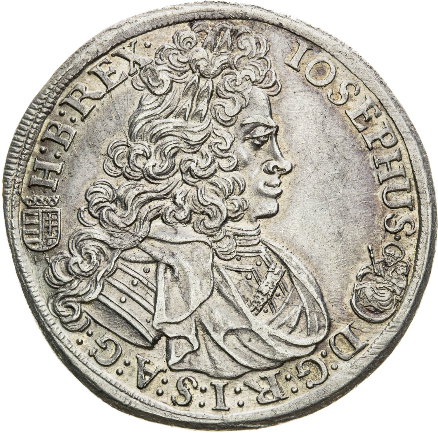 1/2 Thaler 1711 - front
