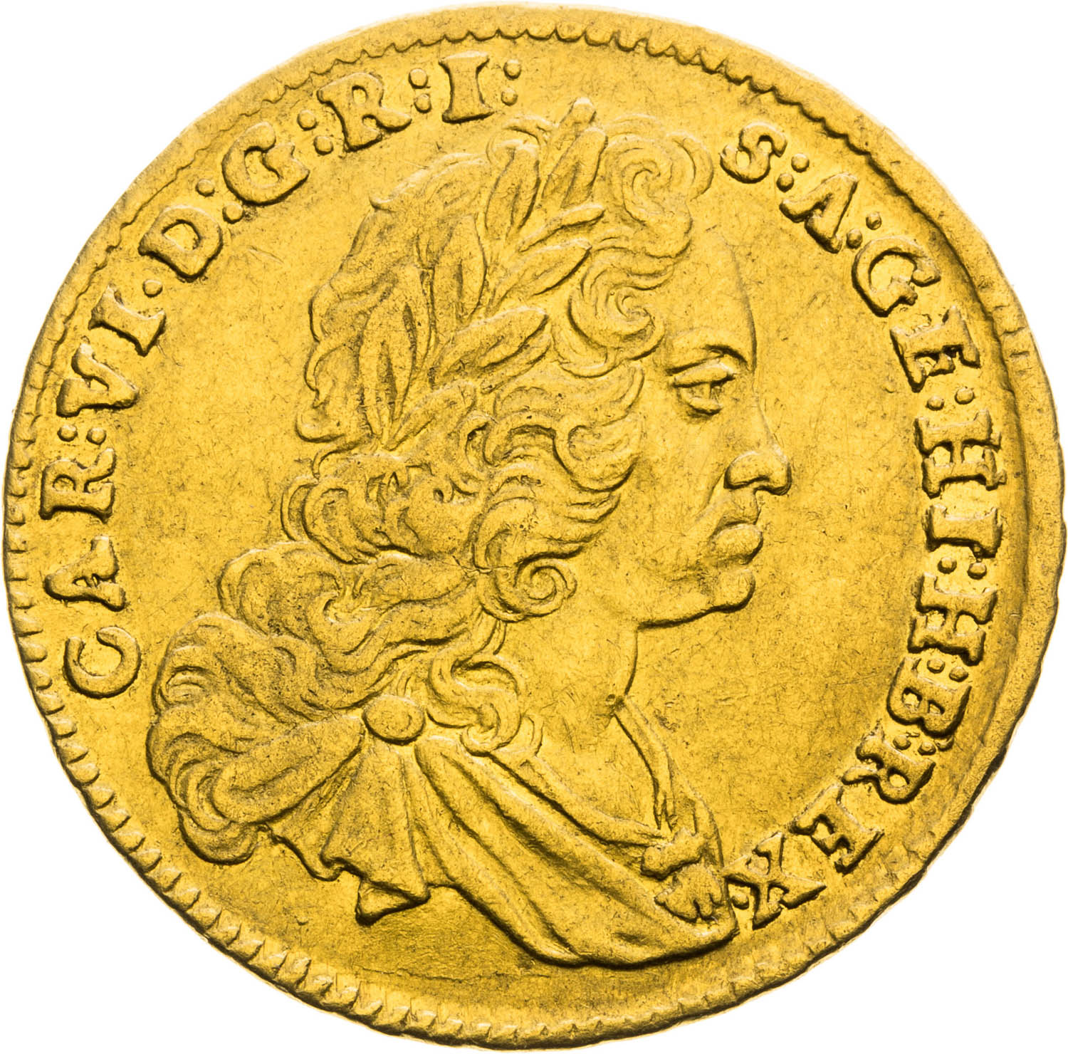 Ducat 1740 - front