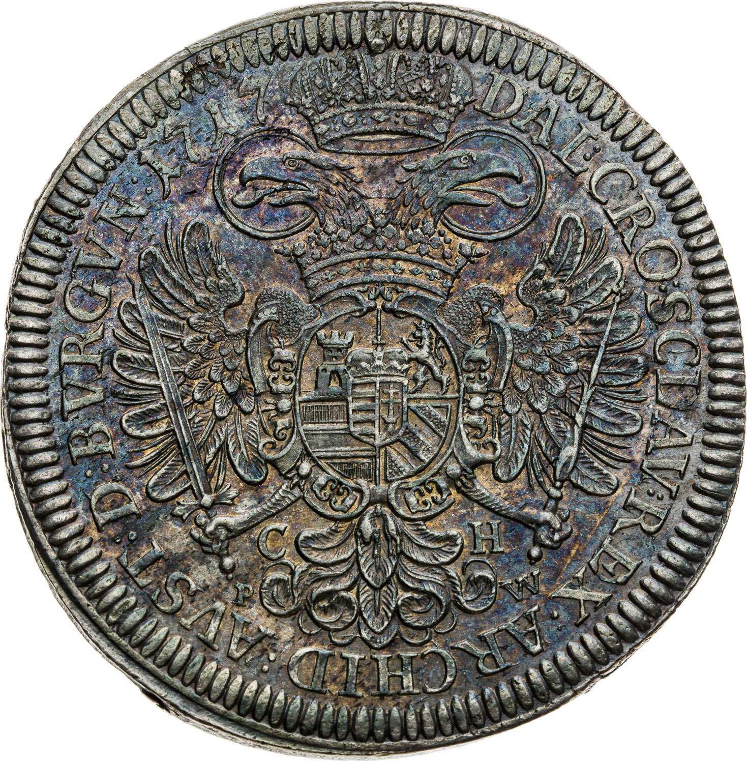 Thaler 1717 - back