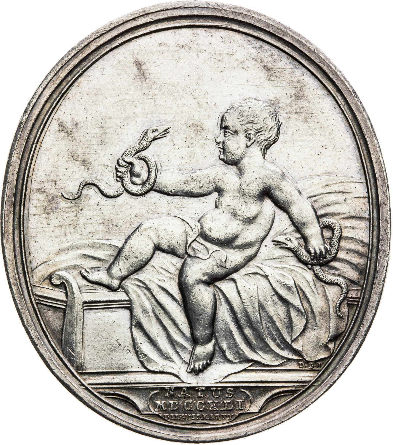 Strieborná medaila 1741 - reverz