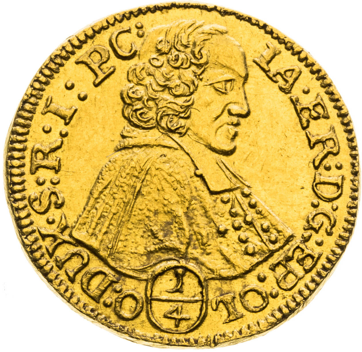 1/4 Ducat - front