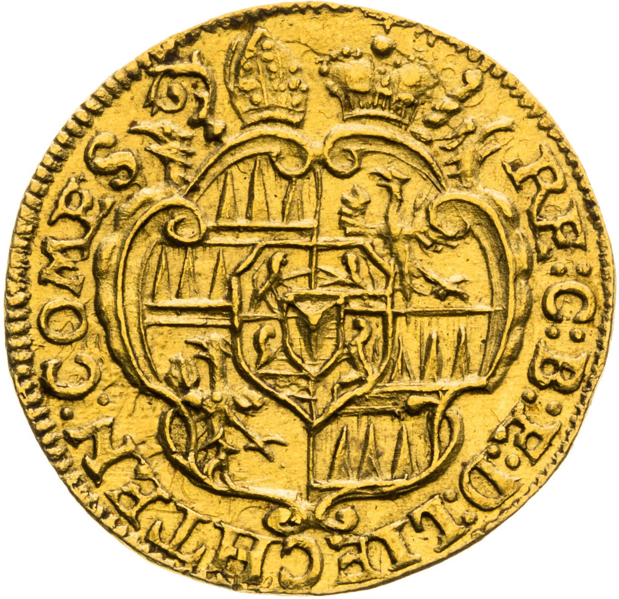 1/4 Ducat - back