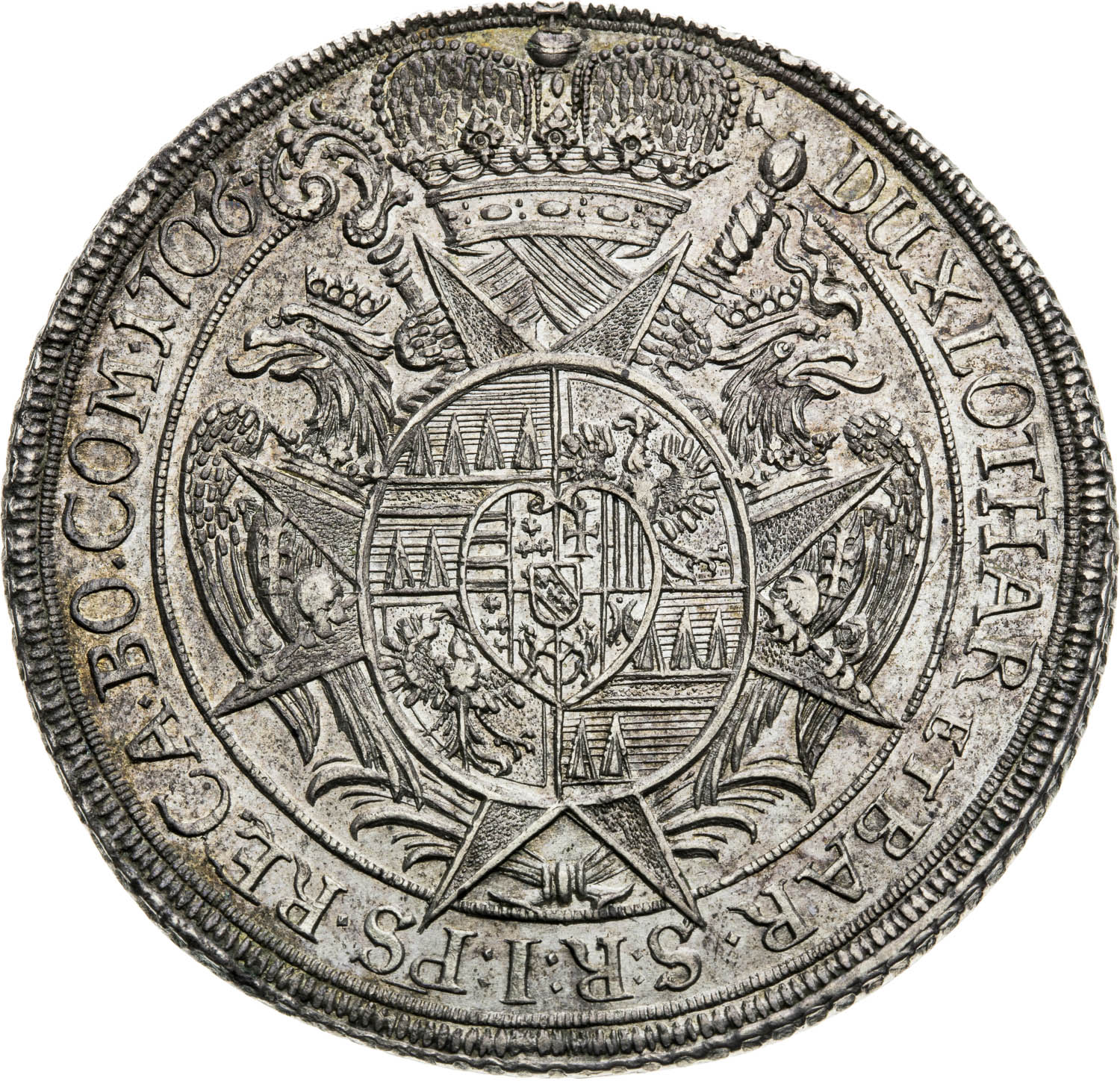 Thaler 1706 - back