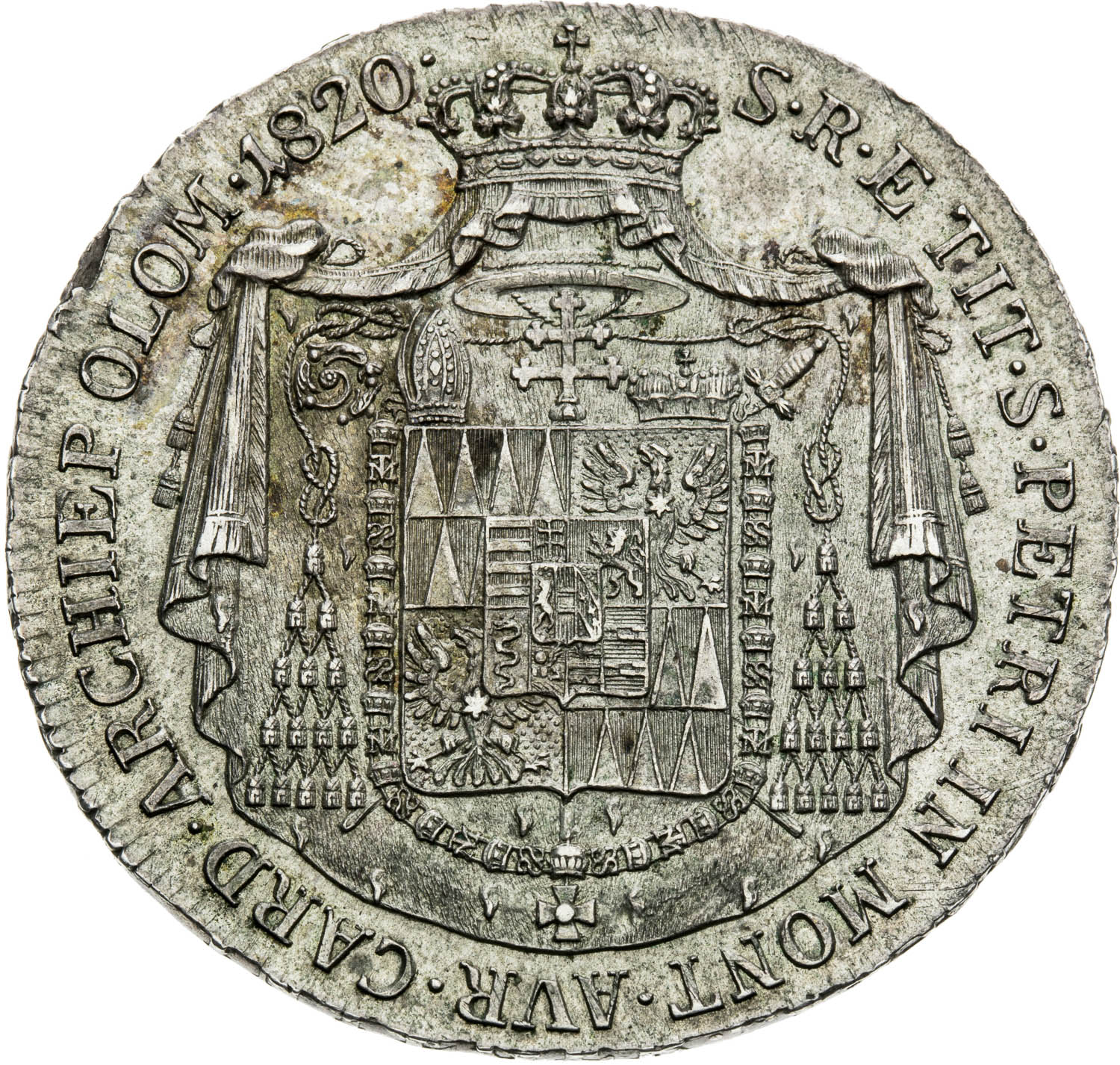 1/2 Thaler 1820 - back