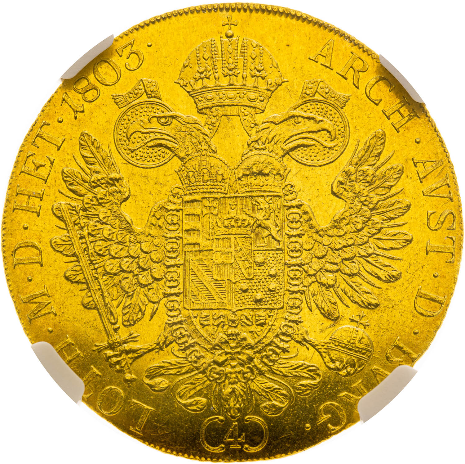 4 Dukát 1803 - reverz