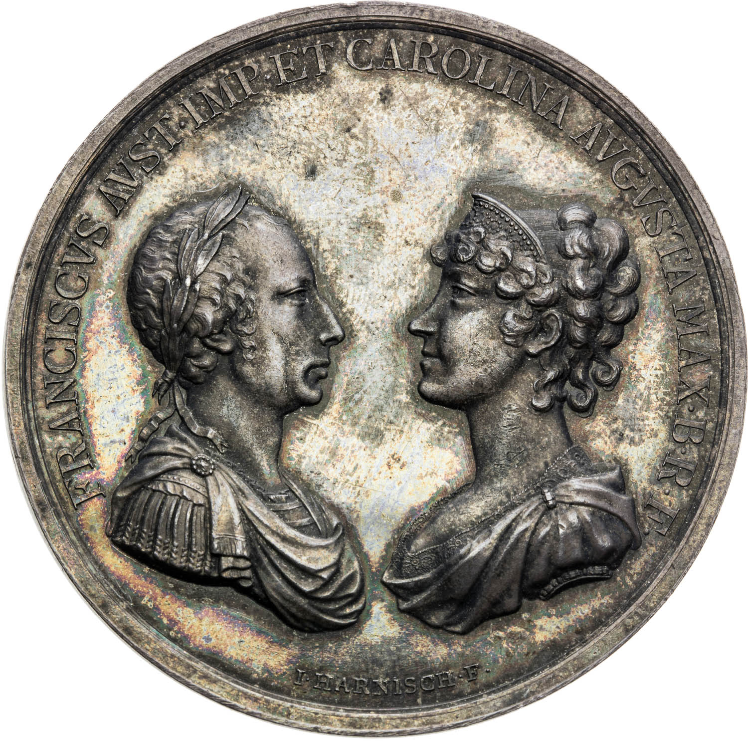 Strieborná medaila 1816 - averz