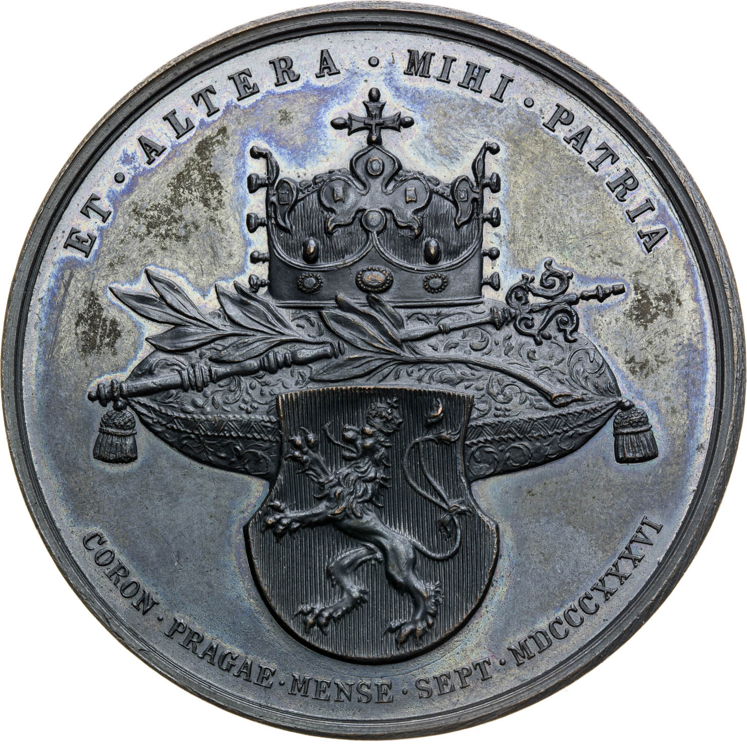 Medal 1836 - back