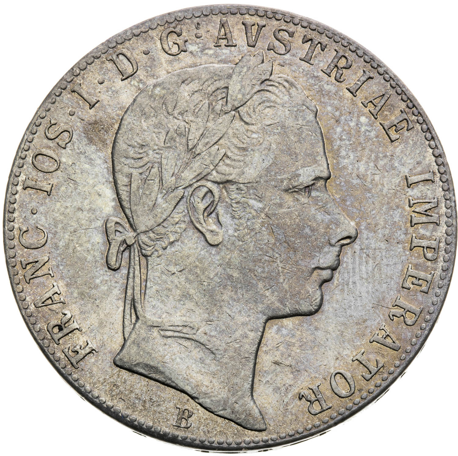 Gulden 1857 - front
