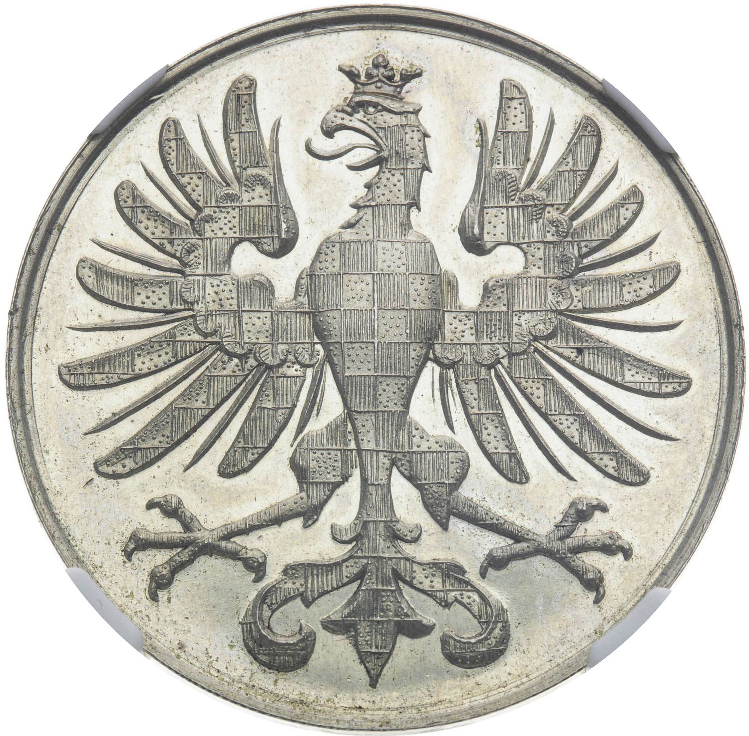 Silver medal 1886 (2 Gulden) - front
