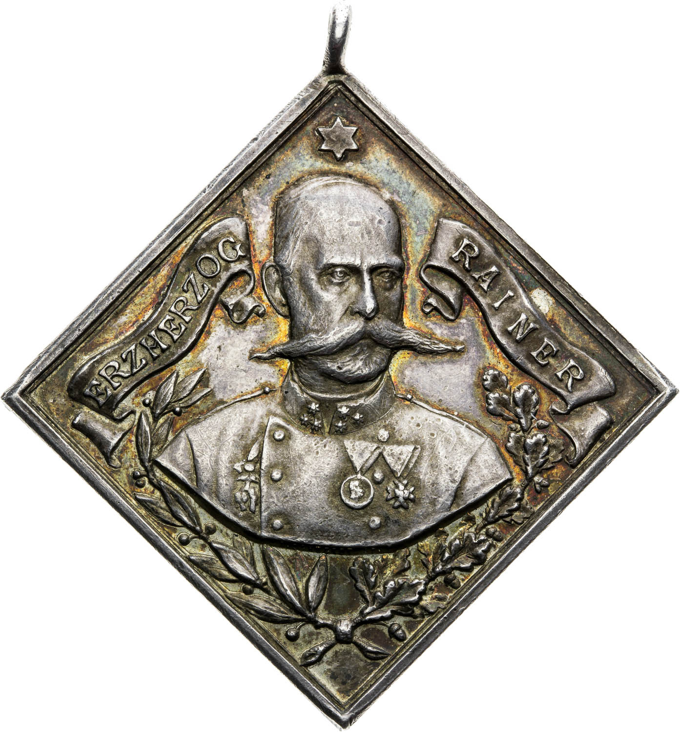 Strieborná medaila 1894 (Klipa) - averz