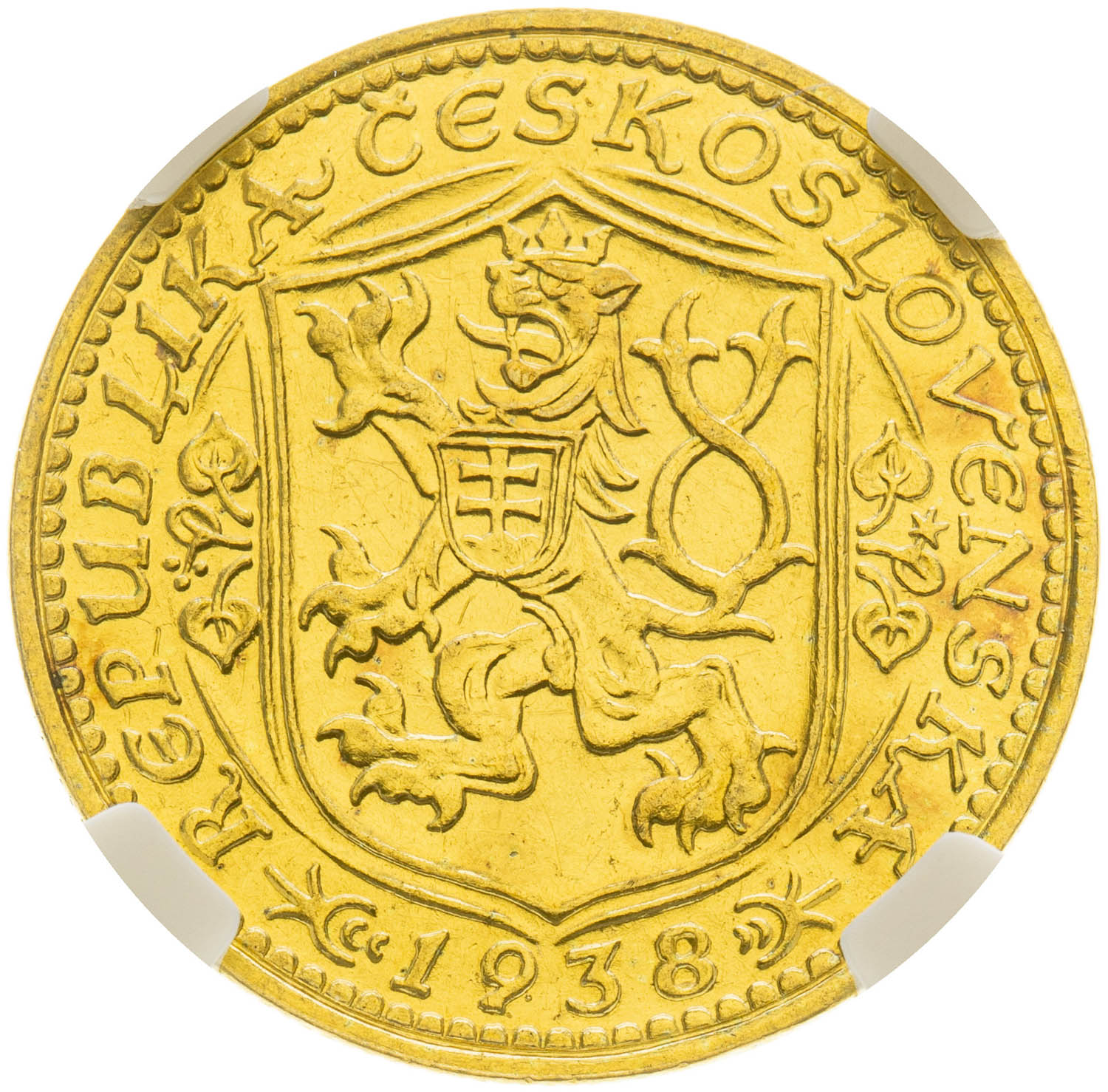 Ducat 1938 - back
