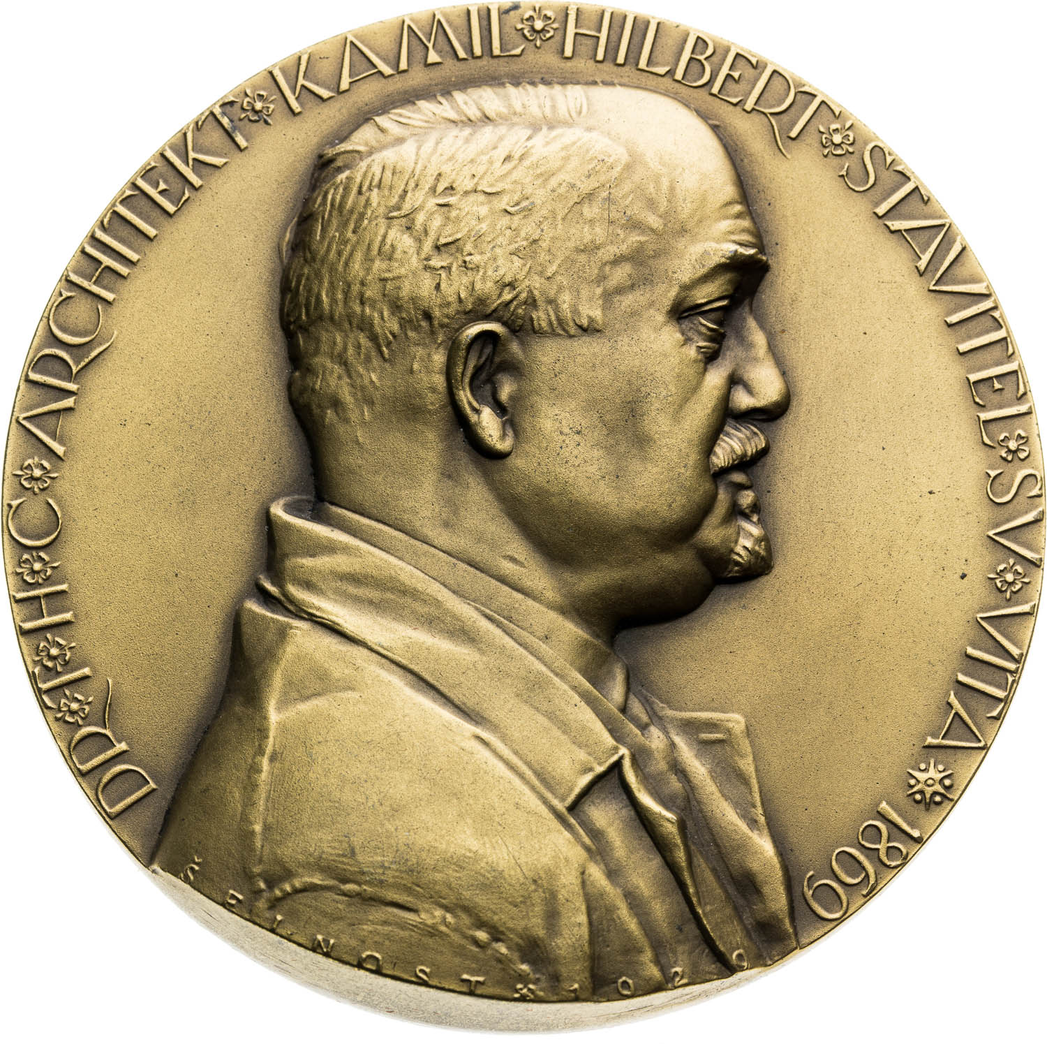 Bronze medal 1929 - front