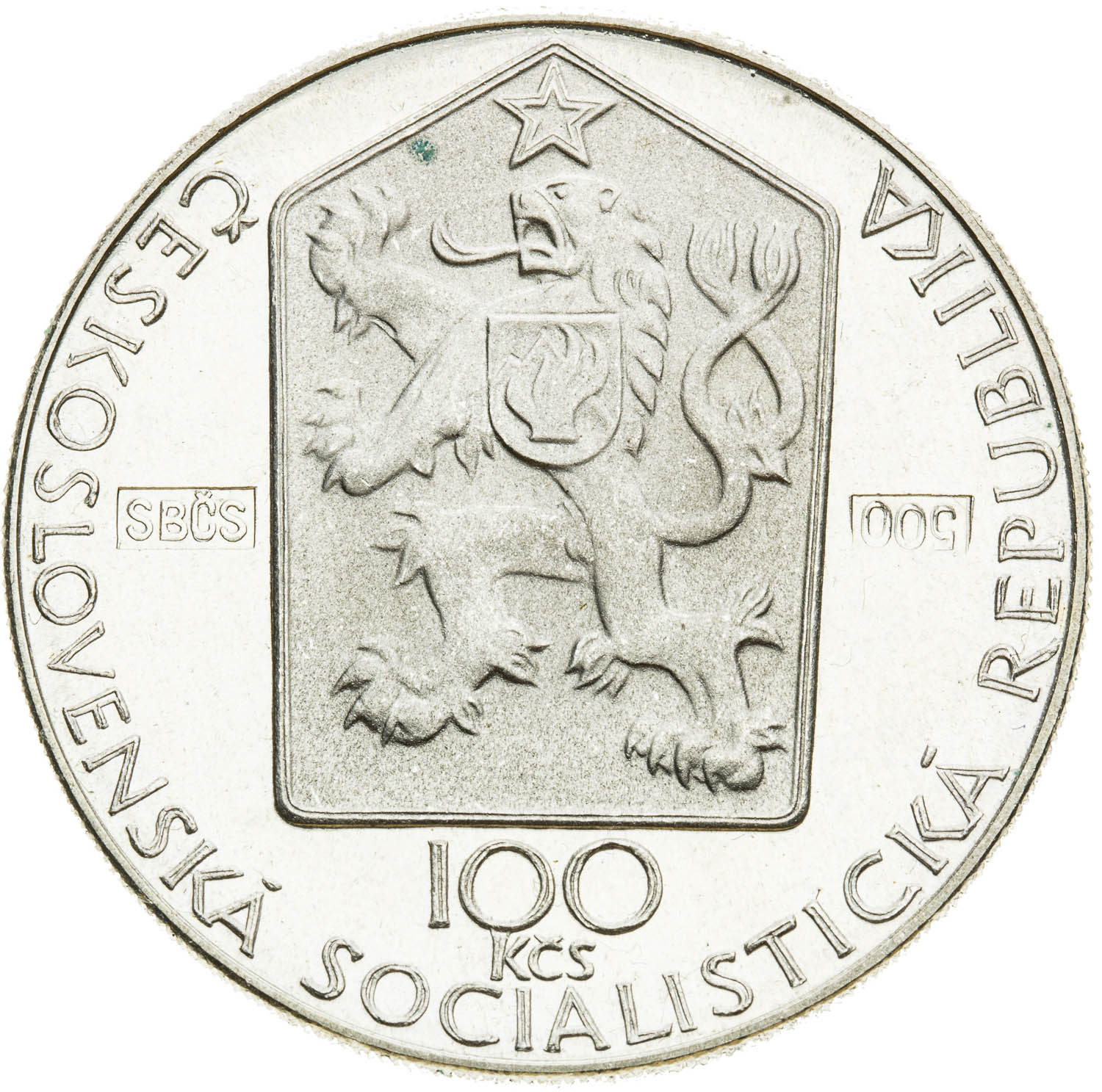 100 Kčs 1990 (nevydaná) - avers