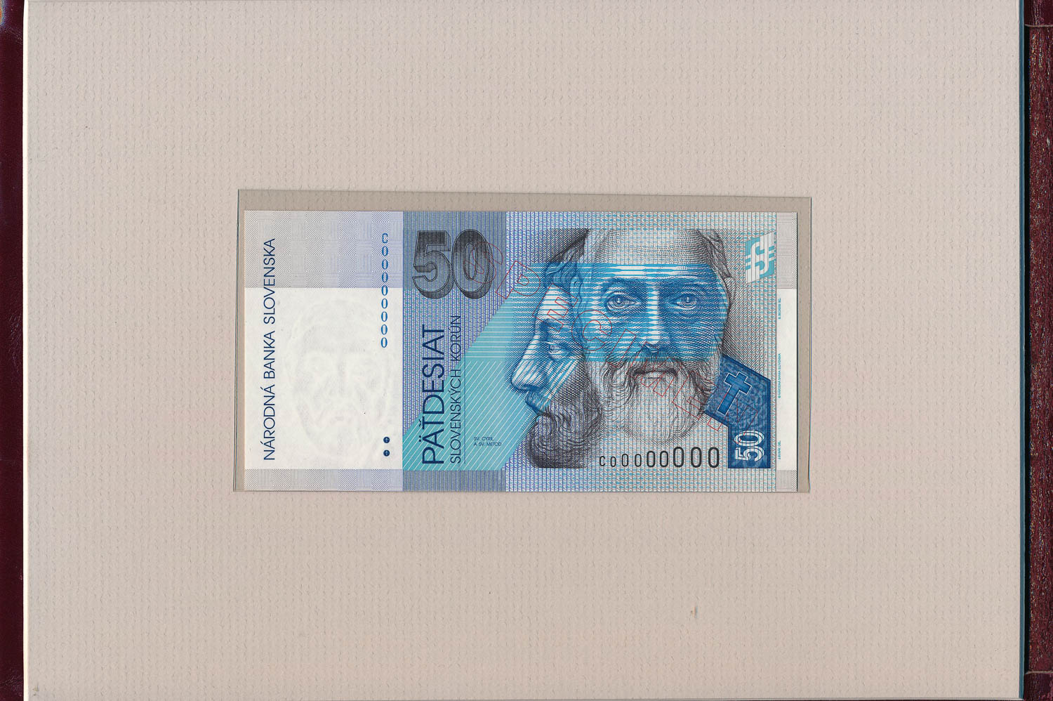 50 Sk 1993 a 1995 (anulát, 2 ks) - averz