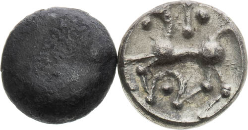 Obol (2 ks) - avers